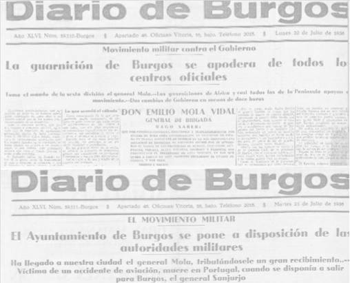 DB 20 y 21 de julio 1936
